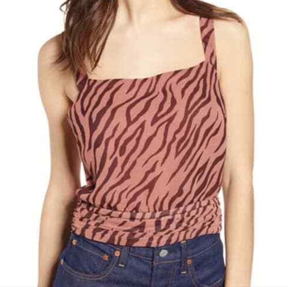 ASTR the Label Crossback Tank Top‎ Large